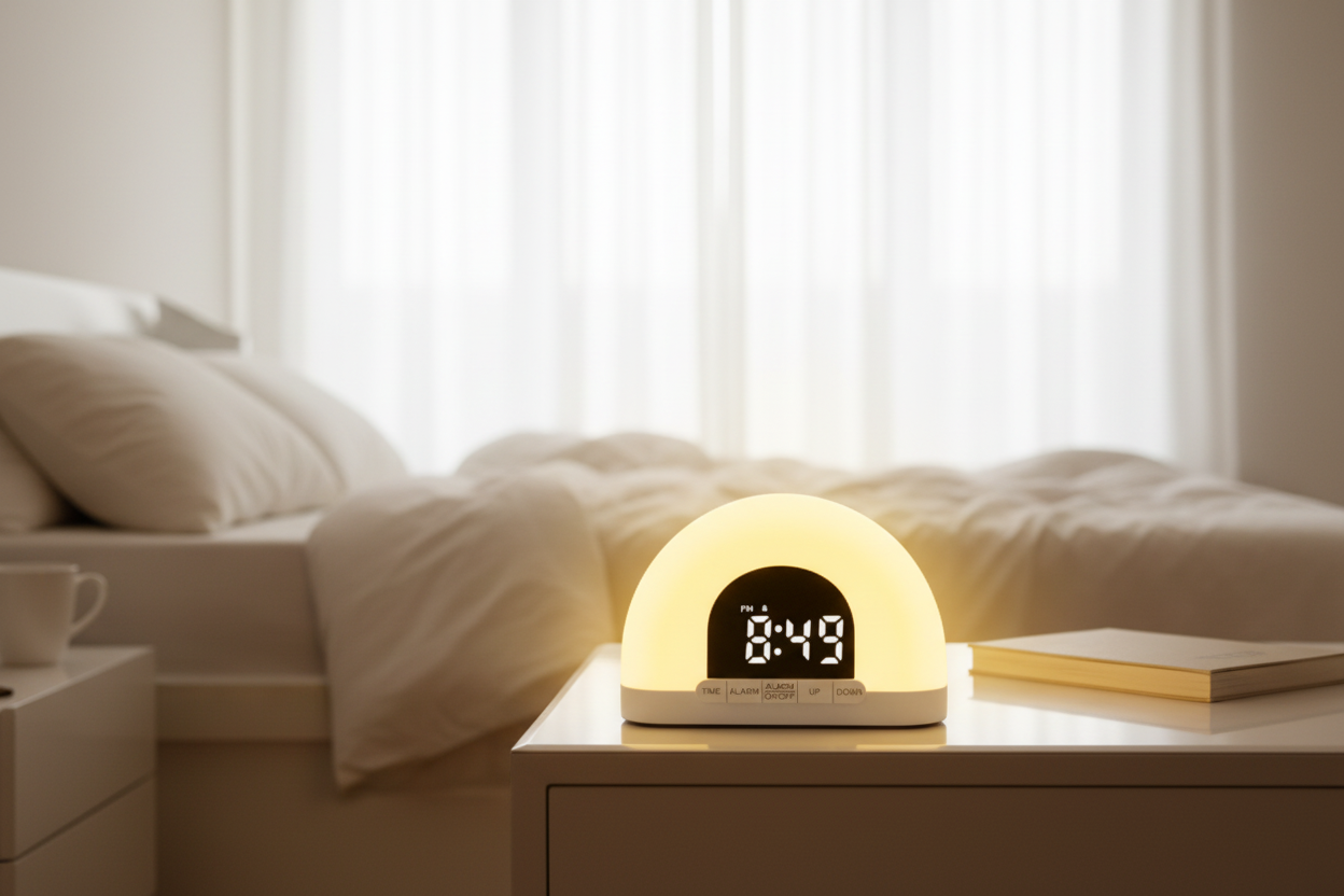 Sunrise Alarm Clock — Enhanced Lifestyle Photo